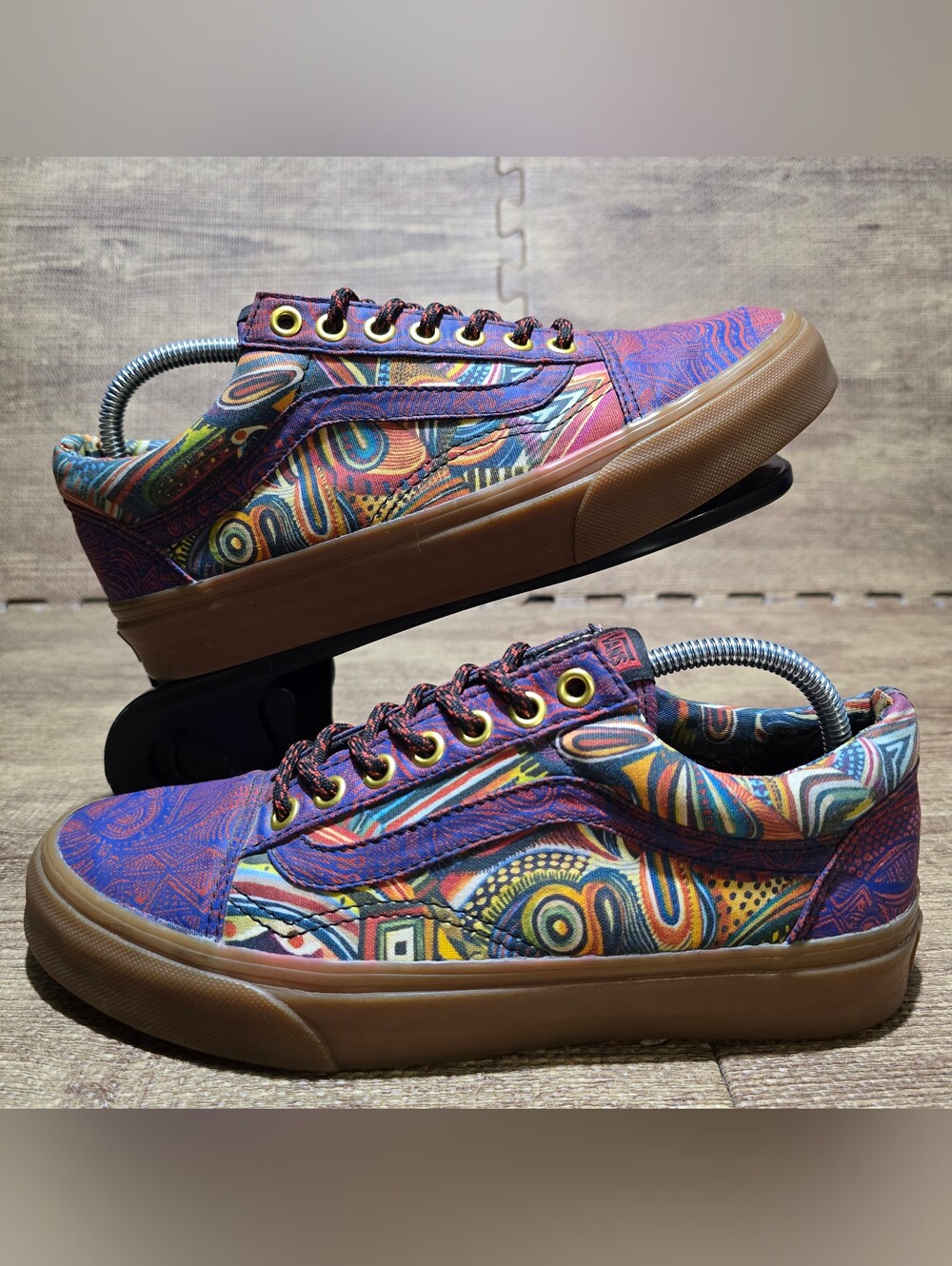 Vans OTW Gallery X Zio Ziegler Old Skool ZZ Mens 7 Womens 8.5 NWOB Rare Artist - Picture 11 of 15